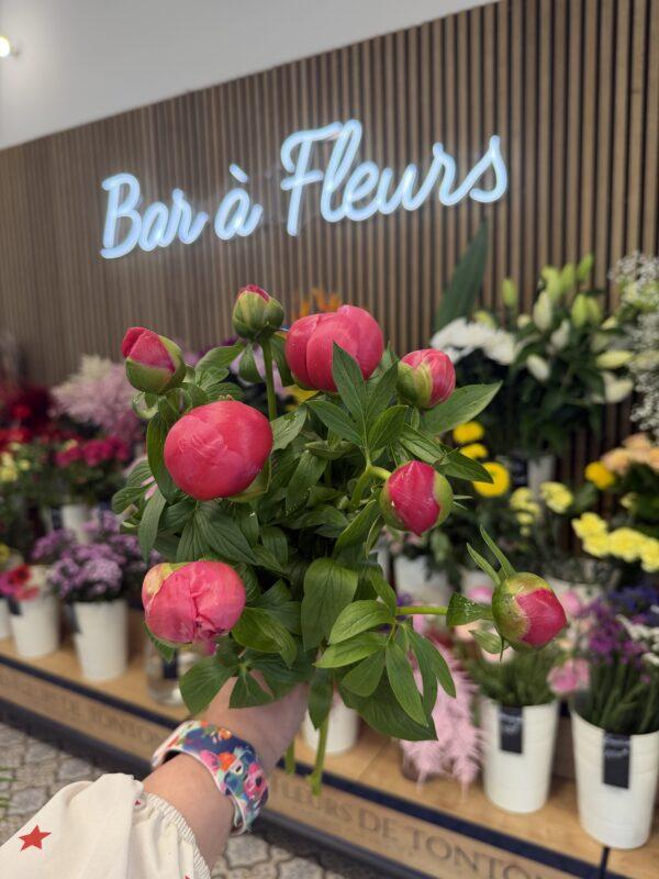 bouquet fleurs pivoines fête des mères