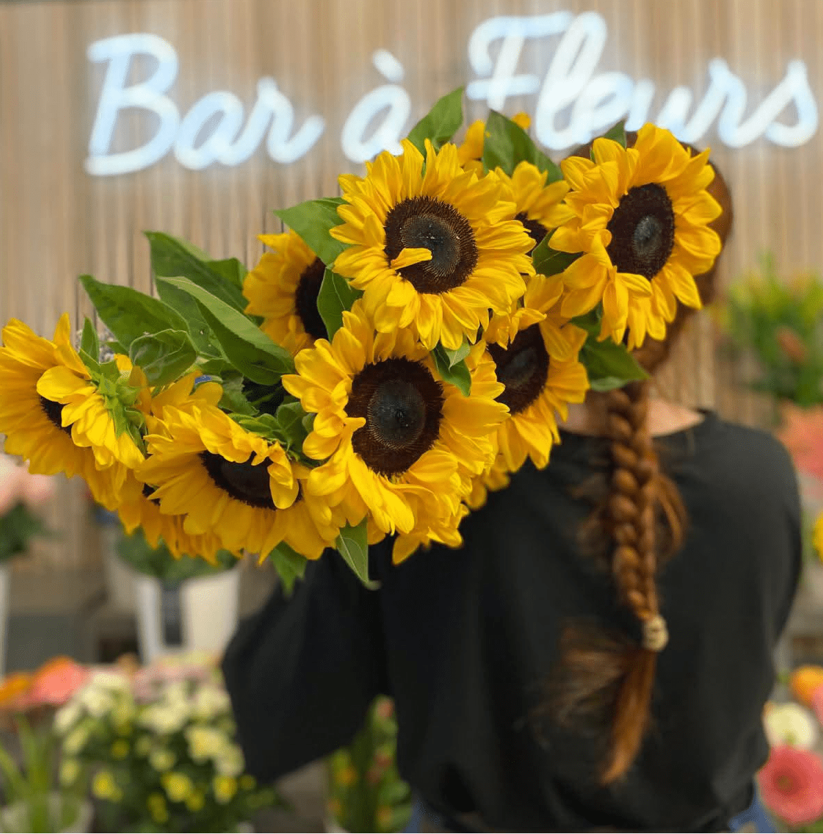 Fleurs fraîches et tournesols chez Les Fleurs de Tonton Hénin-Beaumont
